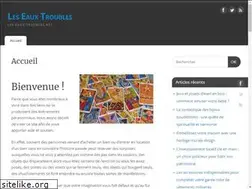 Sites similar to les-eaux-troubles.net