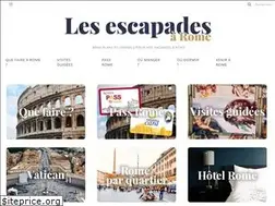 Sites similar to les-escapades-rome.fr