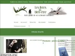 Sites similar to les-livres-du-bien-etre.com