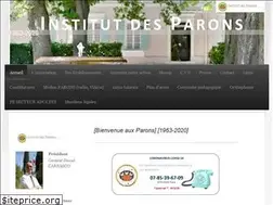 Sites similar to les-parons.org