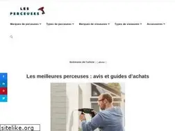 Sites similar to les-perceuses.com