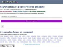 Sites similar to les-prenoms.org