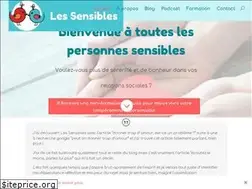 Sites similar to les-sensibles.fr