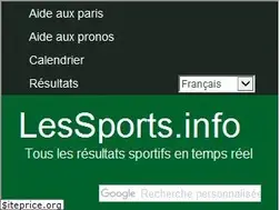 Sites similar to les-sports.info