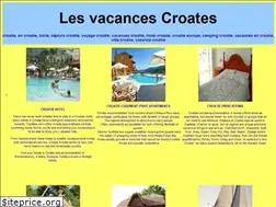 Sites similar to les-vacances-croates.com
