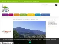 Sites similar to les-vans.fr