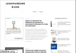 Sites similar to lesaffairesweb.com