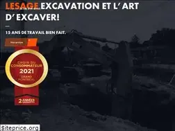 Sites similar to lesageexcavation.ca