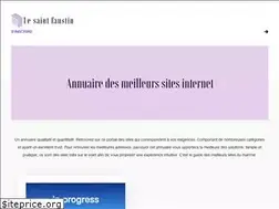 Sites similar to lesaintfaustin.com