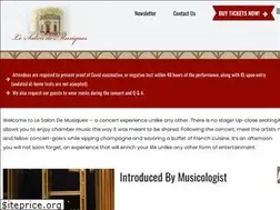 Sites similar to lesalondemusiques.com