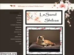 Sites similar to lesandshibainu.com