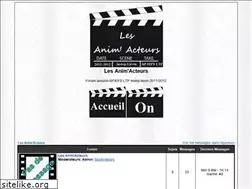 Sites similar to lesanimacteurs.forumgratuit.org