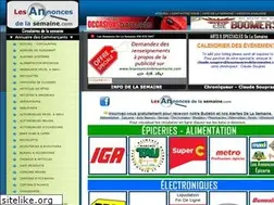 Sites similar to lesannoncesdelasemaine.com