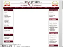 Sites similar to lesartistes.it