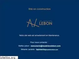 Sites similar to lesatelierslebon.com