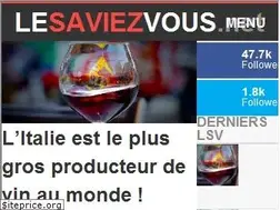 Sites similar to lesaviezvous.net