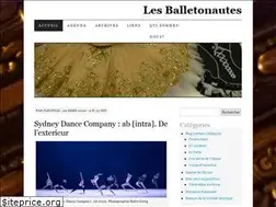 Sites similar to lesballetonautes.com