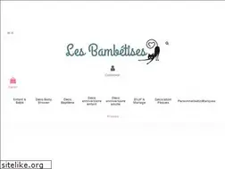 Sites similar to lesbambetises.com
