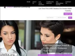 Sites similar to lesbianbusinesscommunity.com