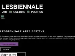 Sites similar to lesbiennale.art