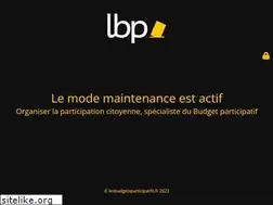 Sites similar to lesbudgetsparticipatifs.fr