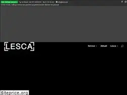 Sites similar to lesca.de