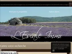 Sites similar to lescaleimmobiliere.com