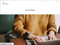 Sites similar to lescarnets.com