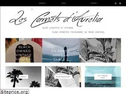 Sites similar to lescarnetsdaurelia.com