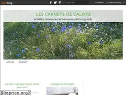 Sites similar to lescarnetsdecalixte.fr