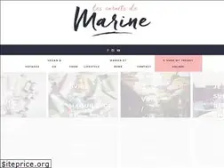 Sites similar to lescarnetsdemarine.com
