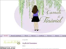 Sites similar to lescarnetsdetinuviel.blogspot.com