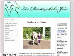 Sites similar to leschevauxdelajoie.fr
