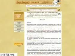 Sites similar to leschroniques.net
