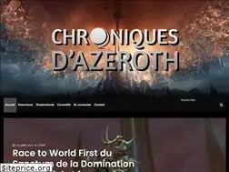 Sites similar to leschroniquesdazeroth.fr