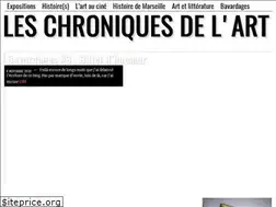Sites similar to leschroniquesdelart.fr