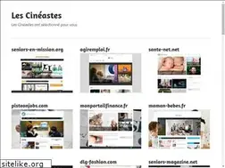 Sites similar to lescineastes.fr