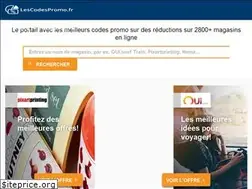 Sites similar to lescodespromo.fr