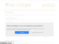 Sites similar to lescolleges.fr