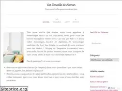 Sites similar to lesconseilsdemaman.com