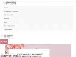 Sites similar to lesconseilsdesylvie.com