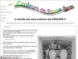Sites similar to lescouleursdesophie.com