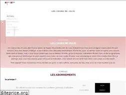 Sites similar to lescoursdejulie.com