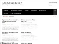 Sites similar to lescoursjulien.com