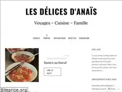 Sites similar to lesdelicesdanais.net
