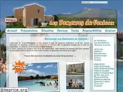 Sites similar to lesdemeuresduventoux.com