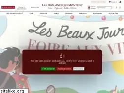 Sites similar to lesdomainesquimontent.com