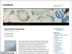 Sites similar to lesebuch.wordpress.com