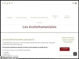 Sites similar to lesecolohumanistes.fr