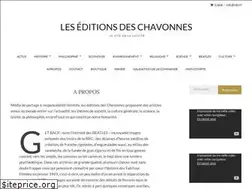 Sites similar to leseditionsdeschavonnes.com